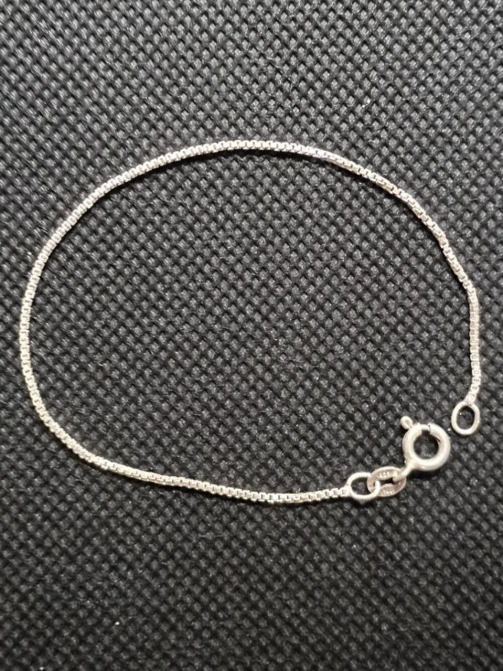 Italian Sterling Silver Twisted Box Bracelet – 7”